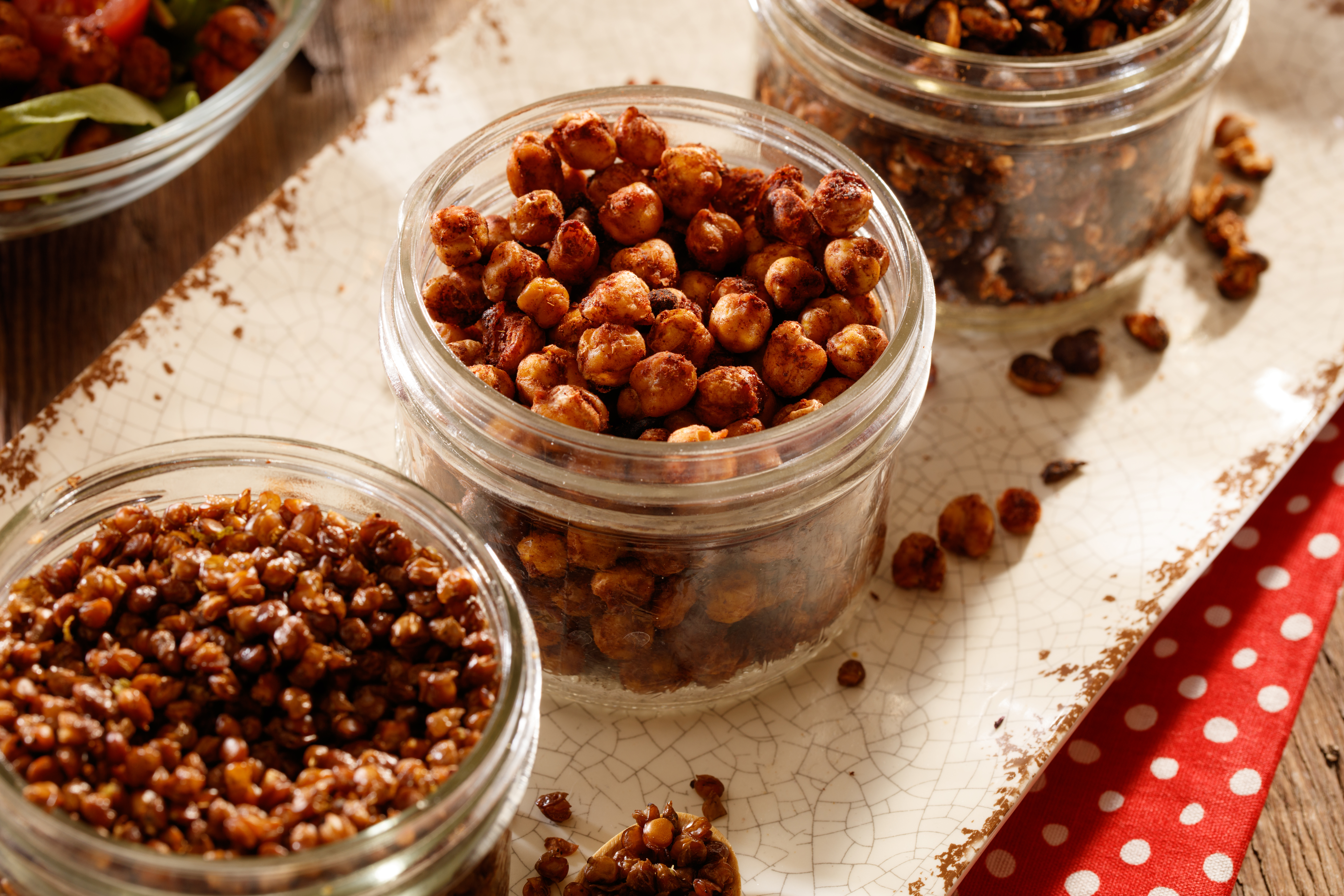 Cinnamon & Sugar Roasted Chickpeas