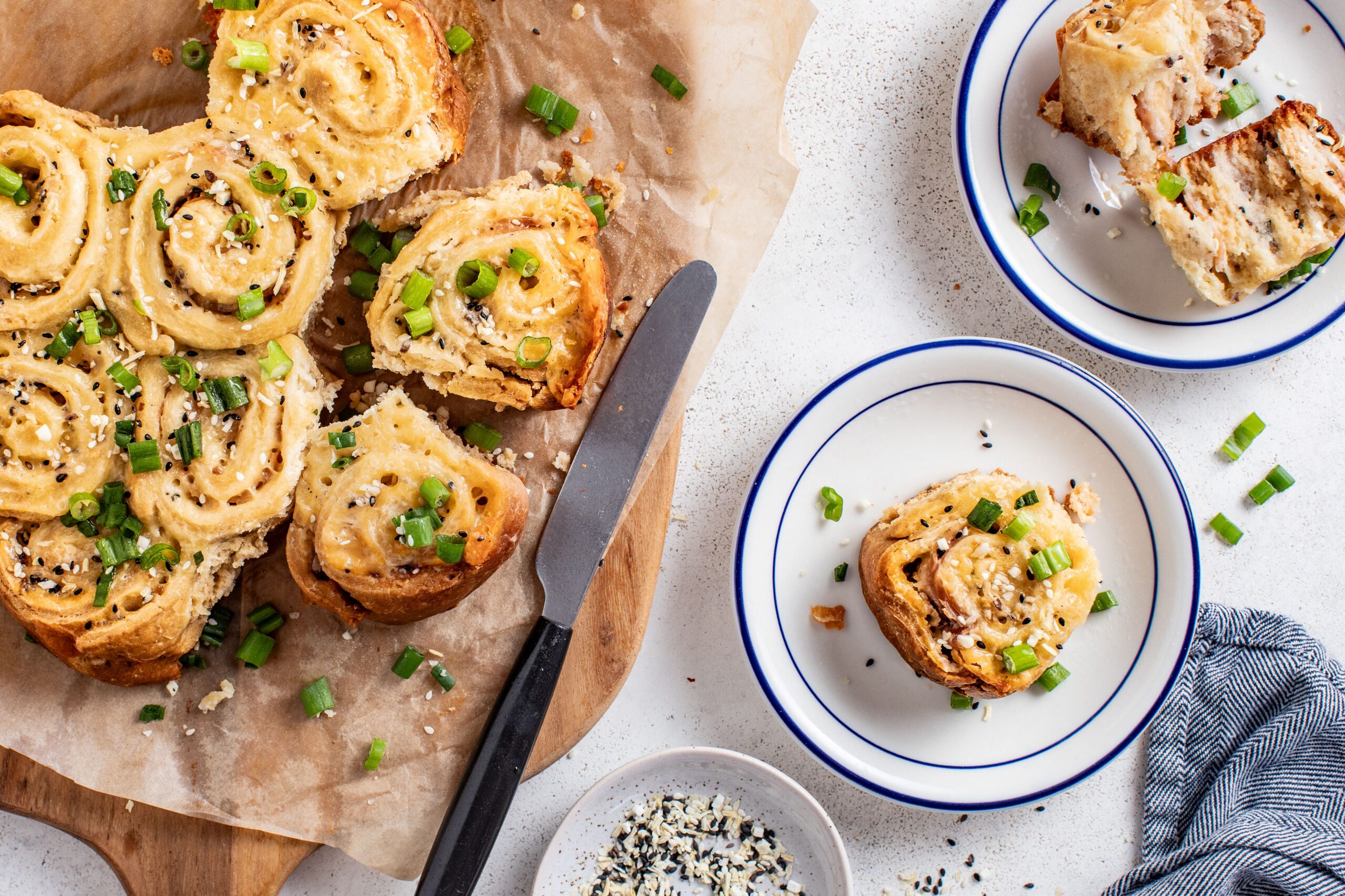 Slow Cooker Savoury Breakfast Rolls