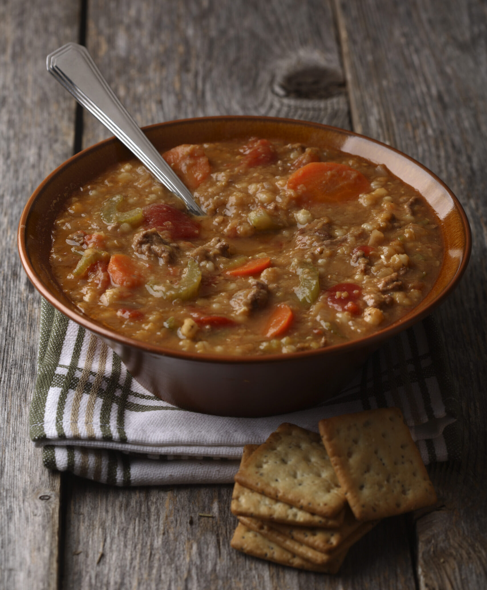 Hamburger Lentil Soup