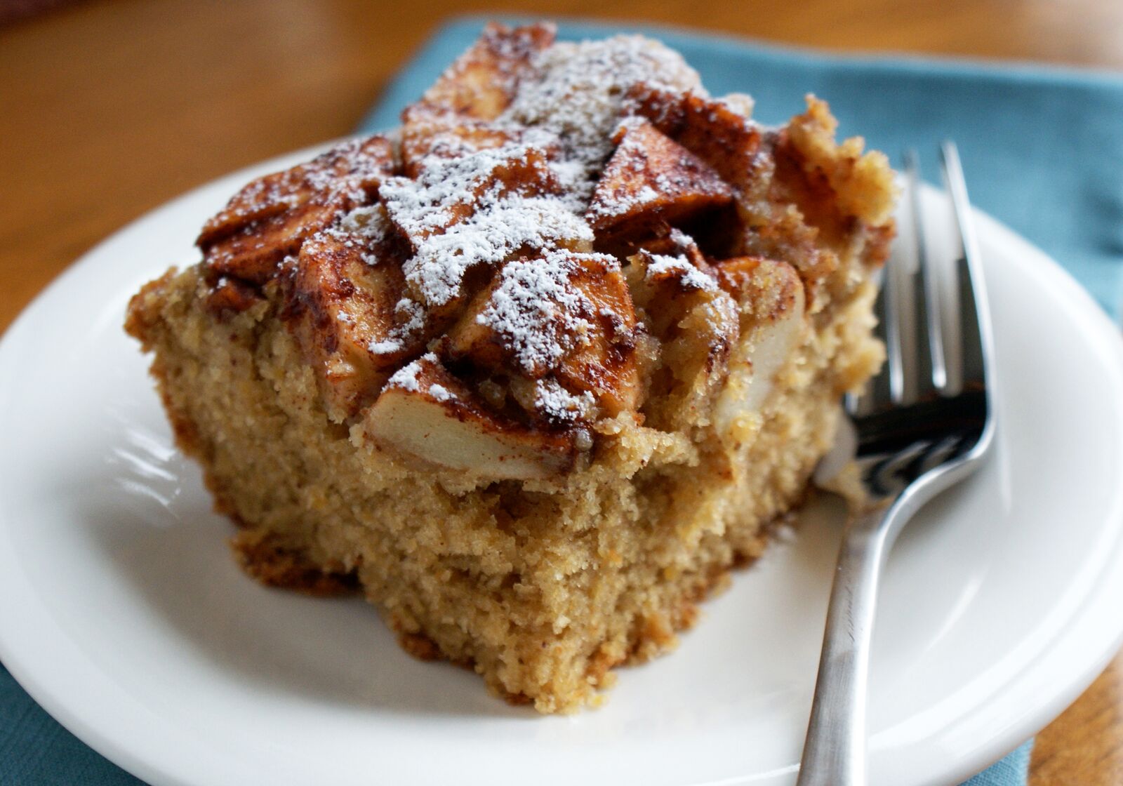 Chickpea Apple Cake
